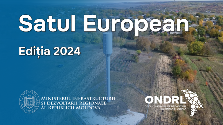 Satele moldovenești – nivel european!