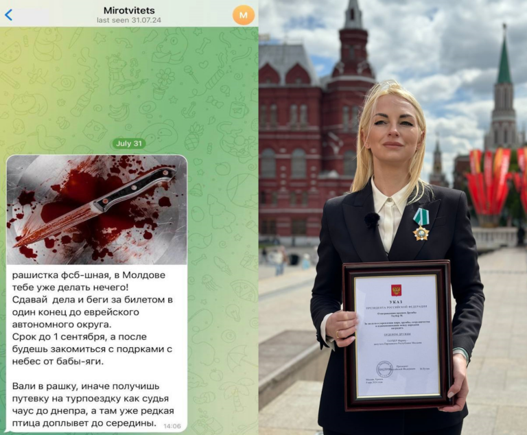 Молдавскому депутату грозят кровавой расправой
