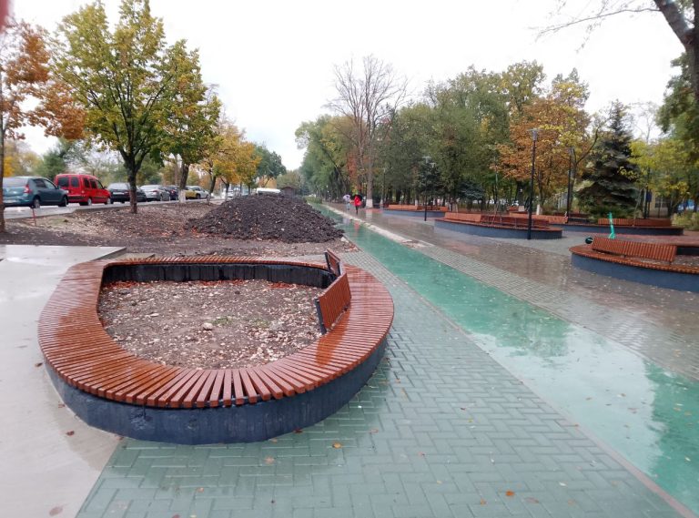 Новая благоустроенная территория