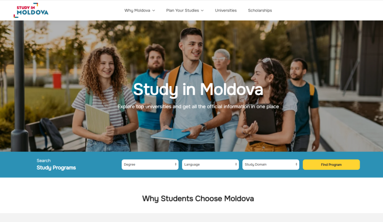 Привлекательное молдавское образование